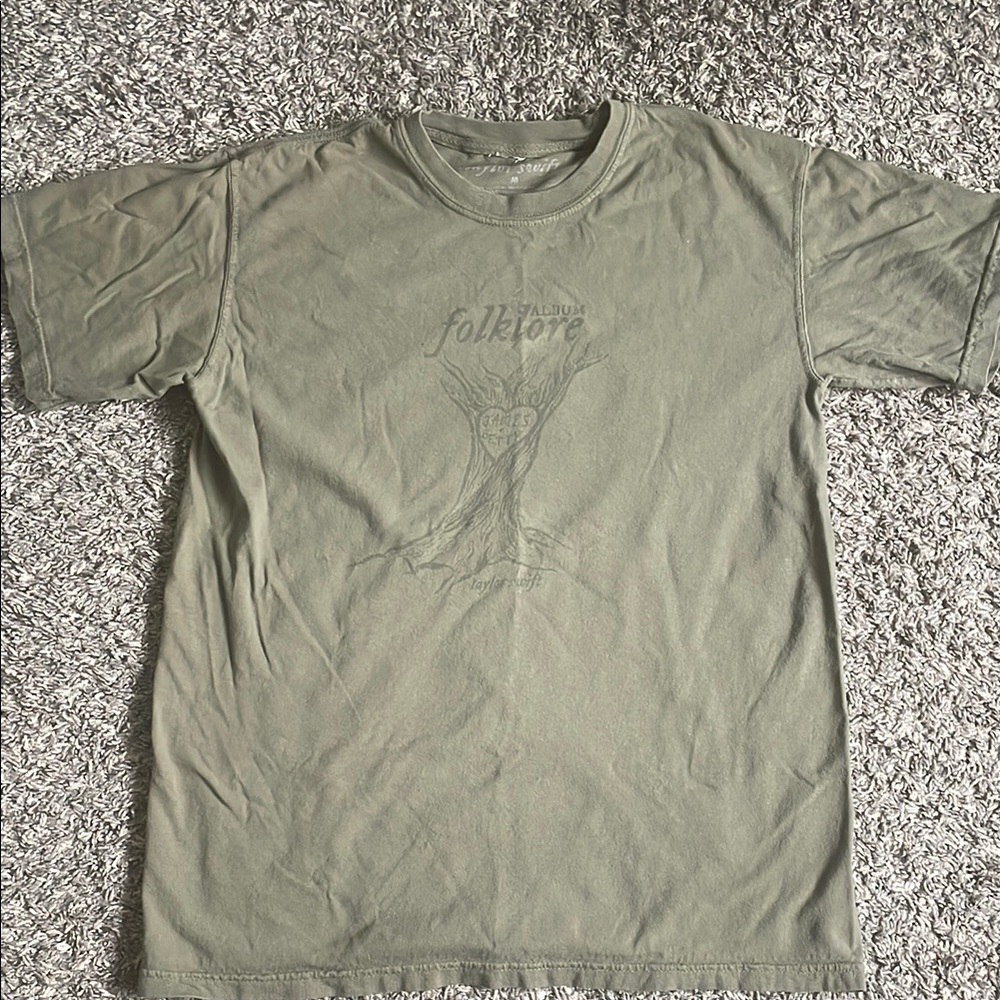 Taylor Swift Folklore James + Betty Green Tee